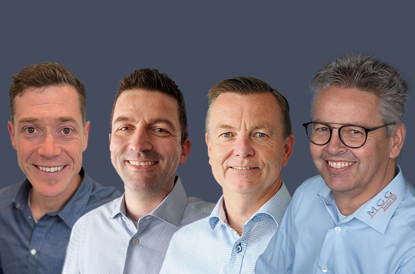 Michael Krones, Thomay Guyer, Rolf Poppenborg, Christoph Gebhardt